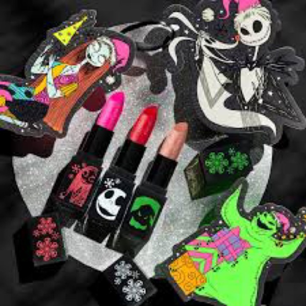 Colourpop Nightmare Before Christmas lipstick colab Brand New